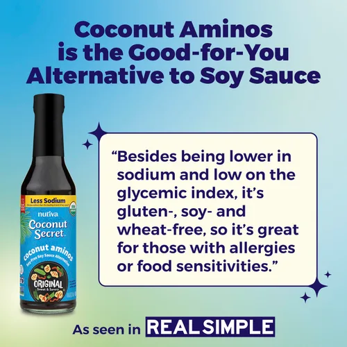 Vista 4 de Coconut Secret Coconut Aminos (paquete de 2) - 16.9 fl oz
