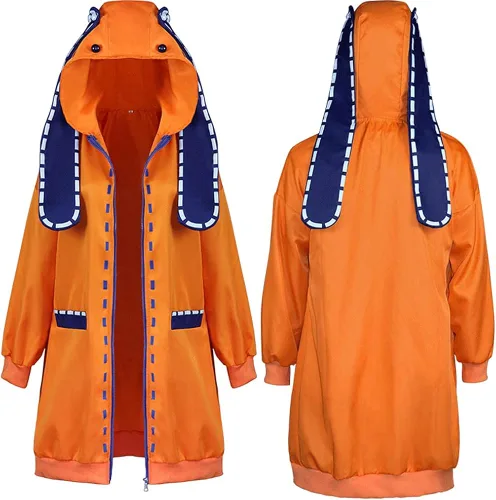 Vista 2 de Disfraz de Runa Yomozuki, sudadera con capucha para cosplay, para adultos y niños