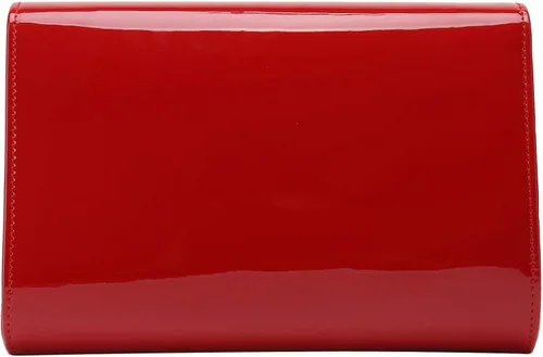 Vista 3 de CHARMING TAILOR Bolso de mano con solapa de charol clásico elegante y elegante bolso de noche