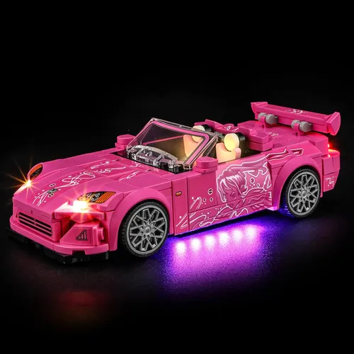 Vista 10 de LIGHTAILING Luz para Lego-42204 Fast and Furious Toyota-Supra-MK4 - Kit de iluminación LED compatible con el modelo de bloques de construcción Lego