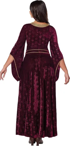 Vista 2 de Spirit Halloween Disfraz de Gothel de los villanos de Disney para adultos, con licencia oficial, Disney's Tangled Disfraz enredado