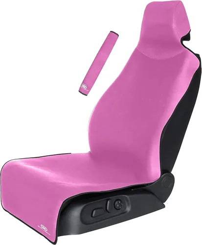 Vista 14 de Gorla Gear - Paquete de 2 fundas de asiento de automóvil, de neopreno, antideslizantes, de alta calidad, ajuste universal, impermeable, resistente a