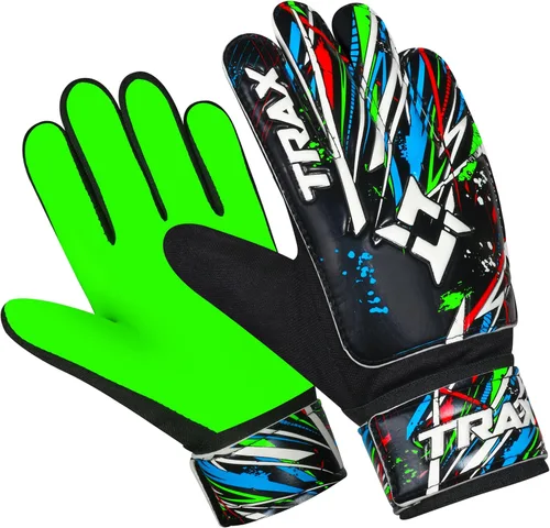 Vista 11 de Guantes de portero de fútbol para niños, jóvenes y adultos, guantes de portero de fútbol con látex de 0.157 pulgadas (0.157 in) antideslizantes
