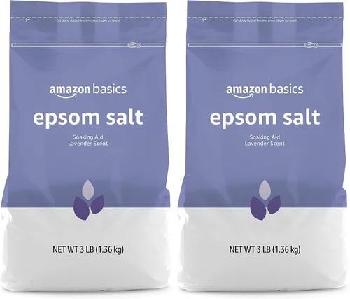 Vista 7 de Amazon Basics - Esencia para remojar sal Epsom con aroma a lavanda, 3 libras, paquete de 1 (anteriormente Solimo)
