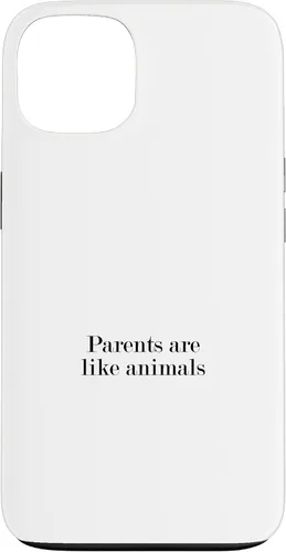 Vista 7 de iPhone 16 Parents are like animals Case