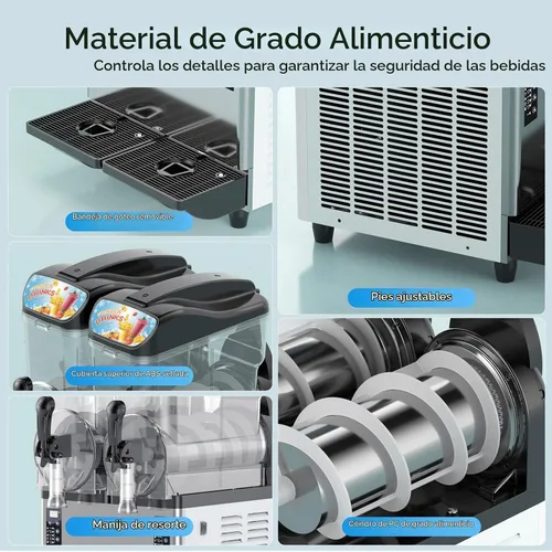 Vista 9 de Mojgar Fabricante congelado comercial de la bebida, máquina granizada