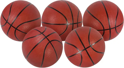 Vista 17 de Aoneky Baloncesto de goma para interiores y exteriores con bomba - Tamaño 1/2/3/5/6/7