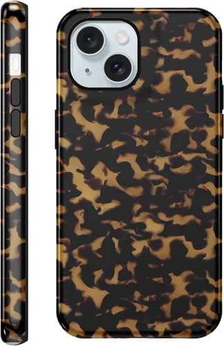 Vista 75 de Funda de teléfono con estampado de guepardo para iPhone 7/8/SE 2020/2022 de 4.7 pulgadas, funda de lujo con diseño de leopardo marrón coqueta a