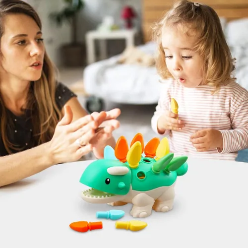Vista 6 de Juguetes sensoriales para bebés y niños pequeños Montessori para aprender habilidades motoras finas para 6, 9, 12, 18 meses, un año, regalo