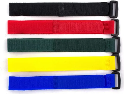 Vista 84 de Reusable Cinch Straps - tamaños variados, Verde