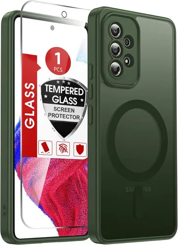 Vista 42 de LeYi Funda para teléfono Samsung-S23: protector de pantalla e imán MagSafe Púrpura