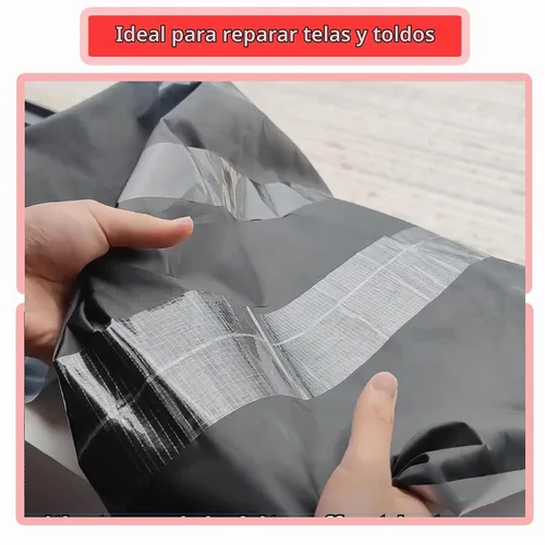Vista 7 de Birllaid Cinta de reparación de toldo RV de 39 pies para carpa, cubiertas de barcos, cinta de reparación de vela, impermeable, resistente Claro