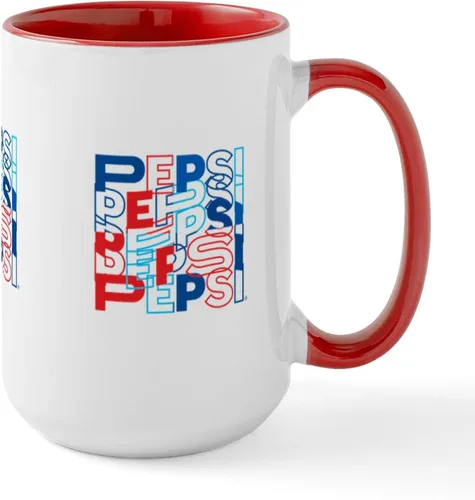 Vista 21 de CafePress Pepsi - Taza de café de cerámica (15.0 fl oz)