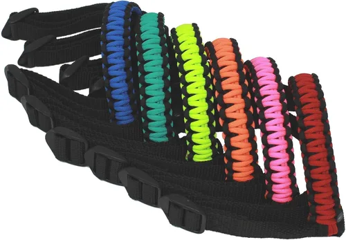 Vista 14 de BubbasGarageTv - Asas de Agarre de Paracord para Jeep Wrangler/Gladiator CJ YJ TJ JK JL JT (Verde Lima)