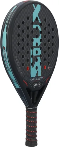 Vista 3 de Siux Spyder 2 Revolution - Paleta de control, negro y azul, nivel avanzado/de competencia, bajo equilibrio, núcleo de EVA suave, cara de carbono