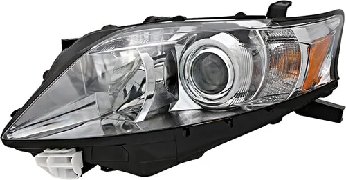 Vista 8 de Compatible con Lexus RX350 - Juego de faros delanteros 2010 2011 2012 Canadá construido halógeno lado del conductor y pasajero