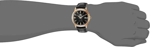 Vista 2 de Orient Reloj de vestir automático japonés de acero inoxidable y cuero '2nd Gen Bambino Version I