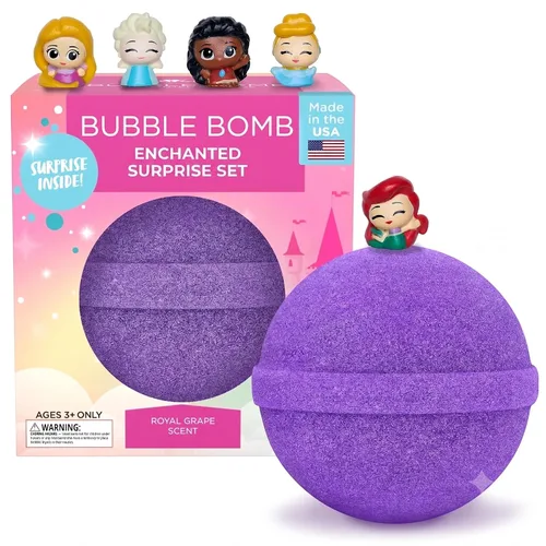 Vista 12 de TNT Creeper - Bomba de baño para niños con juguetes sorpresa en el interior, 1 paquete Block Builder Toys - Large Fizzy Bubble Mine Bomb - Fruity
