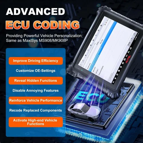 Vista 4 de Autel Herramienta de escaneo MaxiSys MS906MAX, escáner MS906 PRO/MK906 PRO/MS906BT/MK906BT/MK908/MP900BT, codificación ECU, más de 40 servicios, más