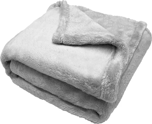 Vista 16 de Comfort Lab Manta de franela de felpa, suave, ligera, manta de forro polar para regalo, para sofá, cama y decoración del hogar, antibolitas y no se