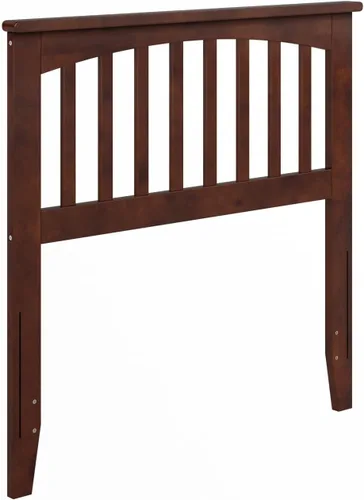 Vista 10 de Atlantic, muebles con cabecera tipo Mission, Madera, Espresso