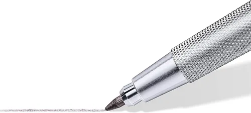 Vista 4 de STAEDTLER Mars - Portaminas técnico mecánico, 0.079 pulgadas (#2) con sacapuntas incorporado - Lápiz para dibujo y bocetos con clip metálico