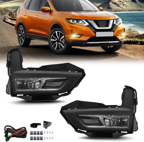 Vista 14 de Luces antiniebla de conducción compatibles con lámparas de parachoques delantero Honda CRV 2007 2008 2009 con bombillas halógenas H11 de 12 V 55 W
