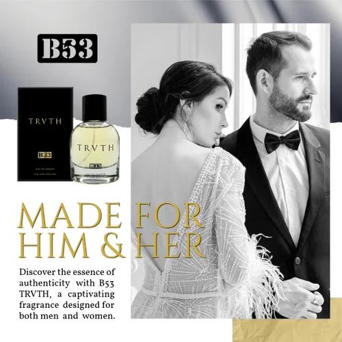 Vista 5 de B53 TRVTH Eau De Parfum, perfume en espray para hombres y mujeres, 1.7 onzas líquidas
