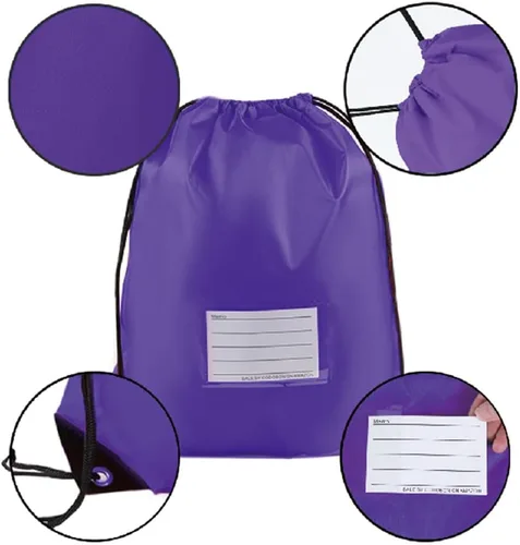 Vista 21 de CODOBON Paquete de 20 bolsas con cordón, mochila de cuerda de dibujo a granel, bolsa de bricolaje para gimnasio, deportes, bolsa para mujeres