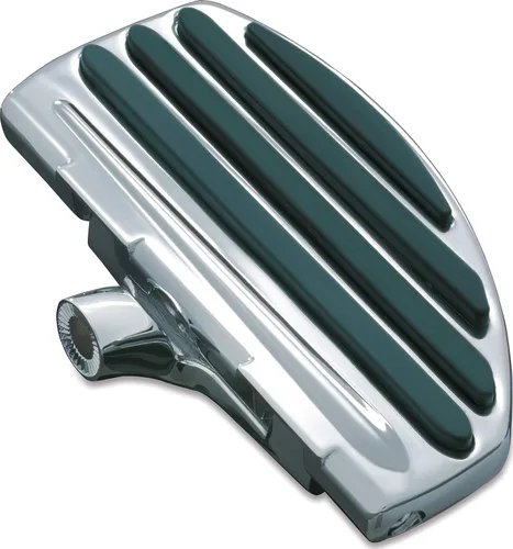 Vista 2 de Kuryakyn Controles de pie de motocicleta 7916: Conversiones de placa ISO para conductor o pasajero, cromado, 1 par
