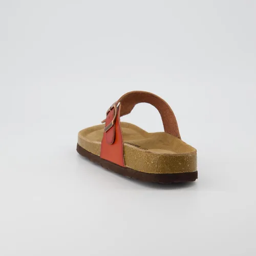Vista 7 de CUSHIONAIRE Sandalia Leah con plantilla de corcho para mujer con +Comfort