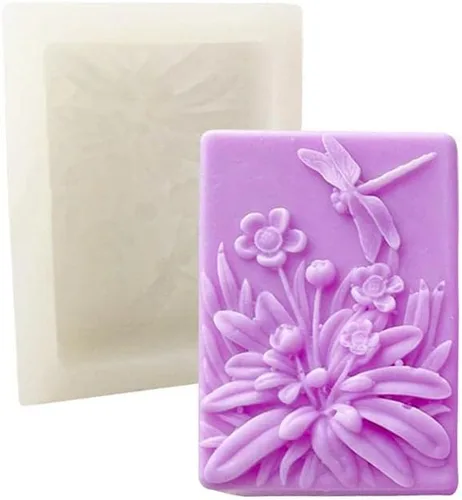 Vista 11 de Molde de silicona para velas, molde de jabón, herramienta de decoración de tartas, molde de resina para cera de jabón, yeso, manualidades, diseño