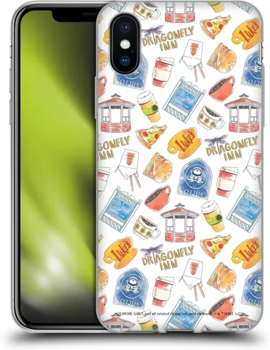 Vista 256 de Head Case Designs Gilmore - Funda negra a prueba de golpes con diseño de dibujos animados para niñas con licencia