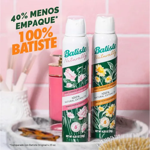 Vista 6 de Batiste Natural - Té Verde Manzanilla 4.23 oz.