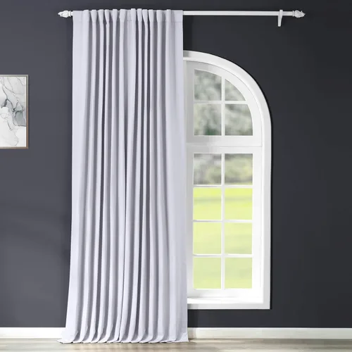 Vista 13 de HPD Half Price Drapes Cortinas extra anchas de oscurecimiento de habitación para dormitorio y sala de estar, 100 x 84 (1 panel), BOCH-120601-84-DW