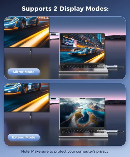 Vista 7 de Beyn Transmisor y receptor HDMI inalámbrico 4K, entrada y salida 4K, pantalla LED mejorada 2026, Plug and Play, extensor HDMI inalámbrico
