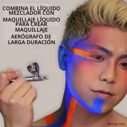 Vista 5 de Mehron Makeup líquido de mezcla, 4.5 oz