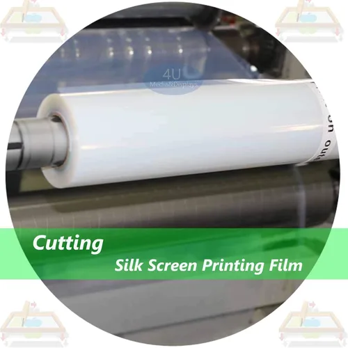 Vista 3 de Película de transparencia impermeable de secado instantáneo para impresión de serigrafía de 5 mil (24 x 100 pies)