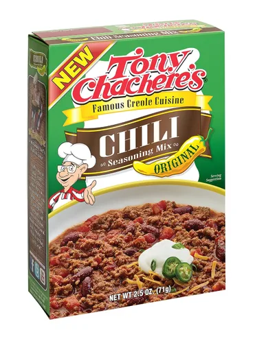 Vista 2 de Tony Chachere's Mezcla de condimentos de chile (suave) - Paquete de 3