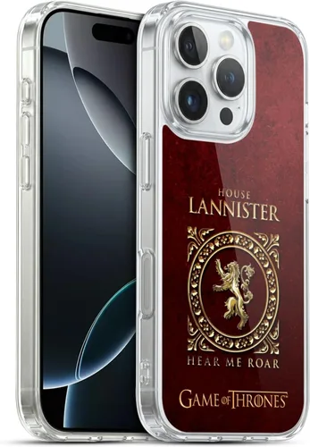 Vista 37 de Producto oficial de HBO Game of Thrones metálico Sigils Soft Gel Case para iPhone de Apple 7 Plus/8 PLUS, Lannister