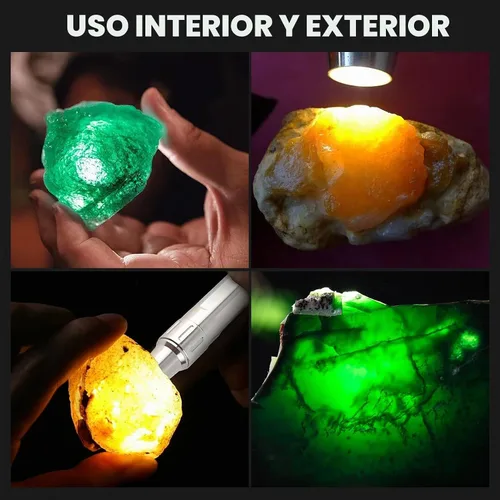 Vista 3 de Expert Jade - Linterna de evaluación de jade, lámpara LED con detector de luz de evaluación de jade, linterna portátil de identificación de joyas