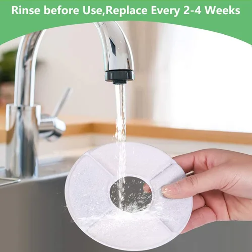 Vista 6 de Paquete de 16 filtros de fuente de agua para gatos de repuesto para la mayoría de dispensadores automáticos de fuente de agua de 81 oz/2.4 L