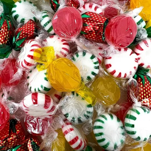 Vista 9 de Fruit Starlight - Discos de caramelo, manzana, fresa, limón, naranja, 3 libras a granel