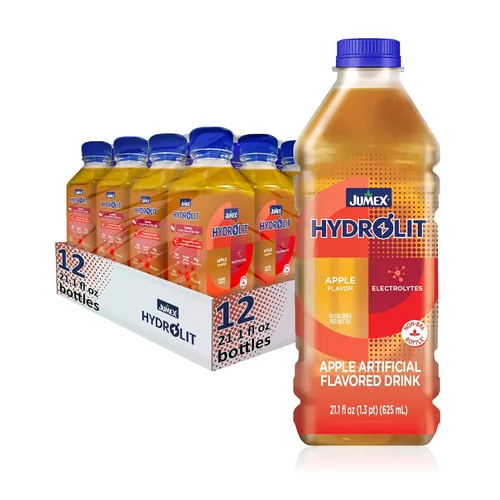 Vista 10 de Jumex Hydrolit - Bebida de rehidratación y recuperación rápida, sabor a manzana, 21.1 onzas líquidas