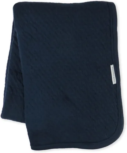 Vista 16 de HonestBaby Matelasse Manta reversible de recepción 100% algodón orgánico para bebés, niños, niñas, rayas de arco iris, azul, talla única Rayas