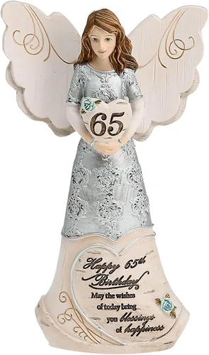 Vista 13 de Pavilion Gift Company 82413 Elements Angels - Bendición de cumpleaños: que los deseos de hoy te traigan hermosos mañanas Figura de ángel de 6
