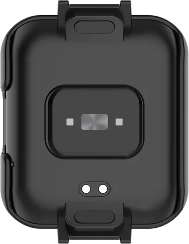 Vista 8 de Lijinlan Funda de vidrio templado compatible con Mi Redmi Watch 2 Lite, accesorios de funda para reloj inteligente, policarbonato duro resistente a