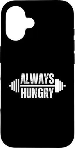Vista 28 de iPhone 11 Pro Max Funny Body builder Always Hungry Gym Lover Workout Joke Case