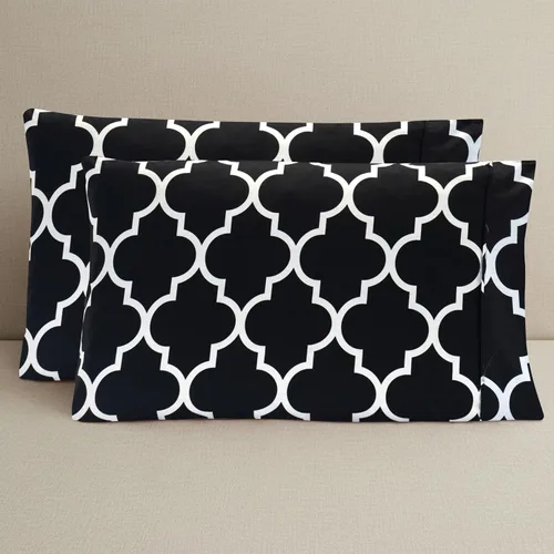Vista 3 de Elegant Comfort Juego de funda de almohada ultrasuave de lujo de 2 piezas, 1500 hilos, microfibra de calidad egipcia, doble cepillado, resistente a