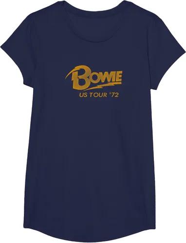Vista 5 de David Bowie - Camiseta US Tour '72, Negro